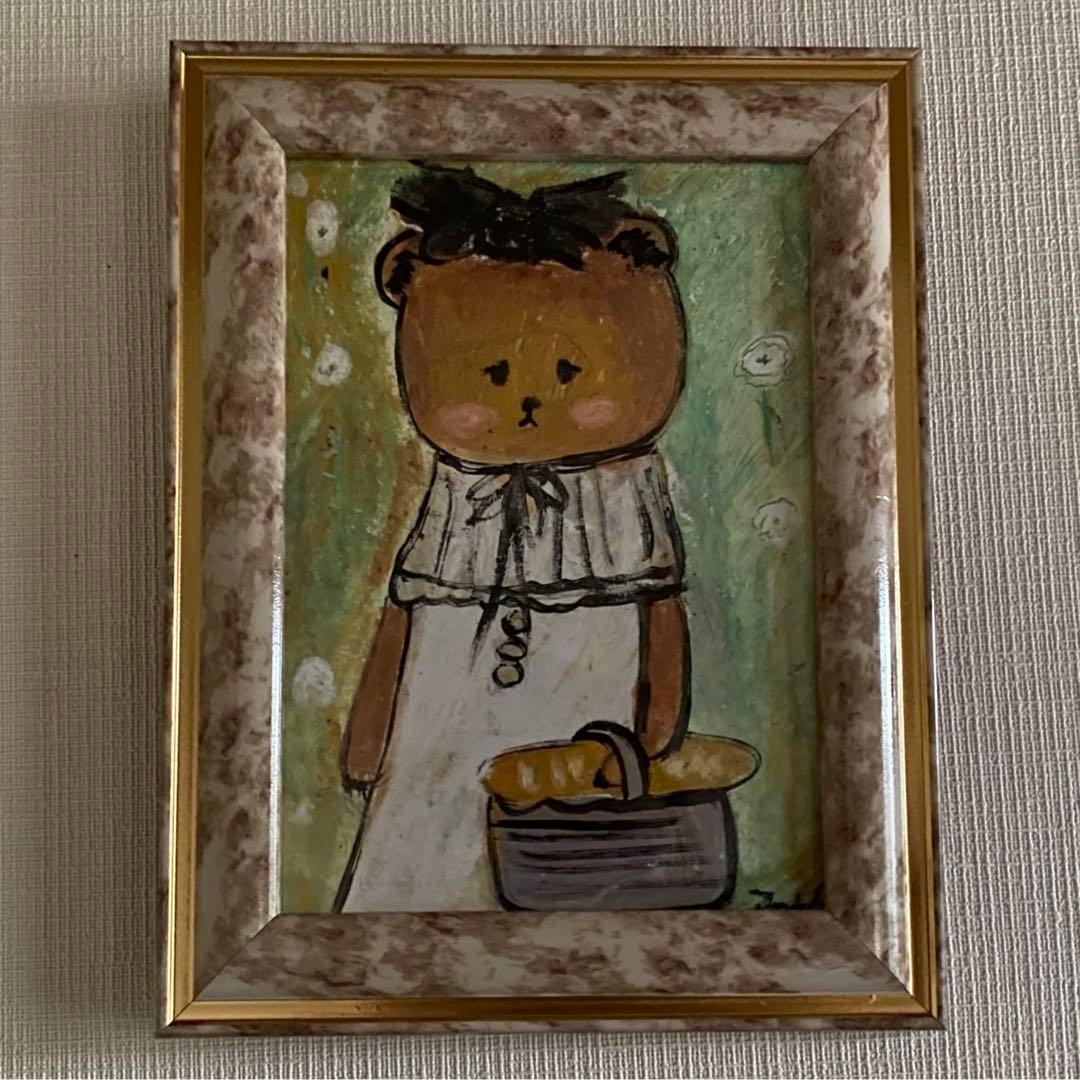 絵画。原画【Bear bought bread】