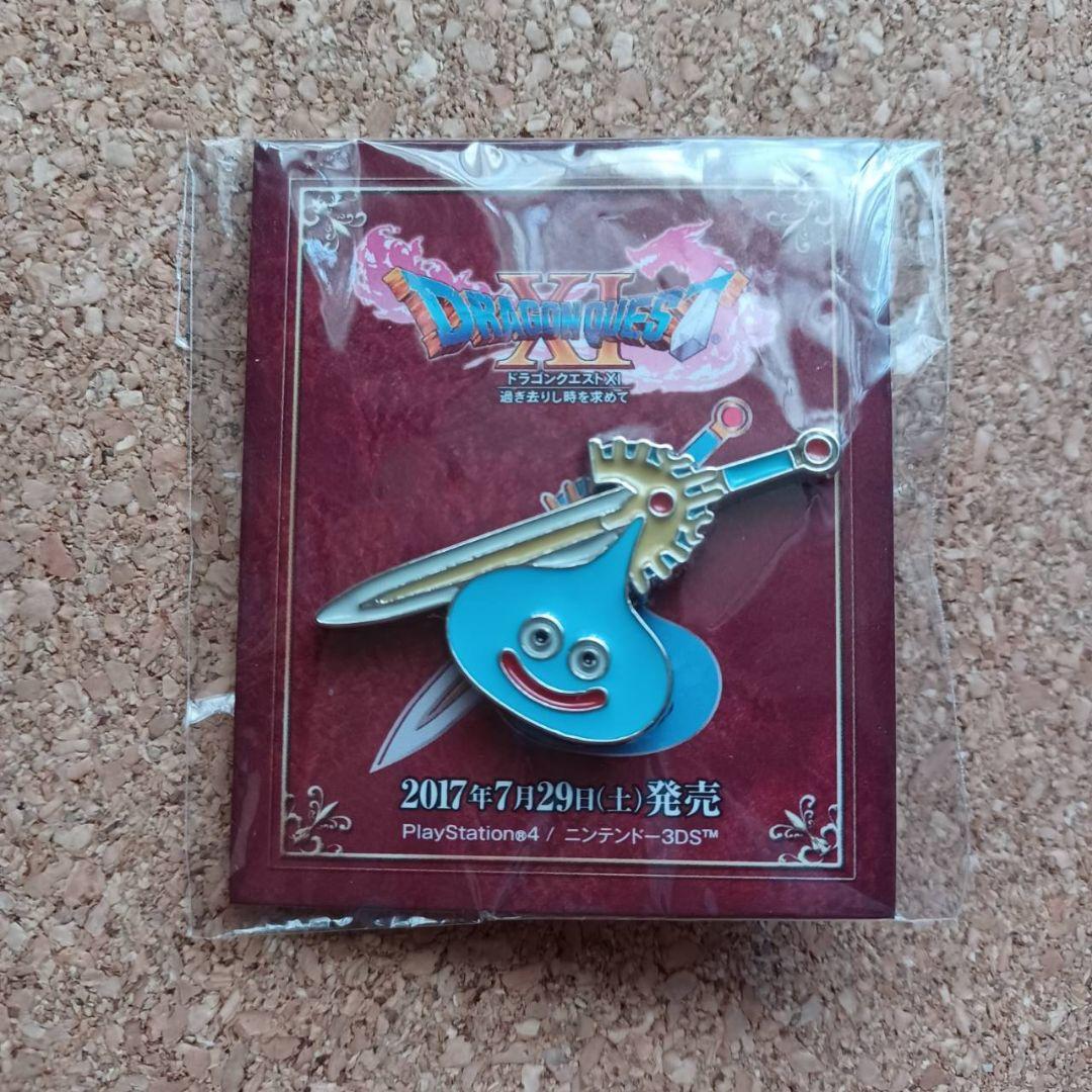 ドラゴンクエスト11 ピンバッジ 非売品 ドラクエ スライム - メルカリ