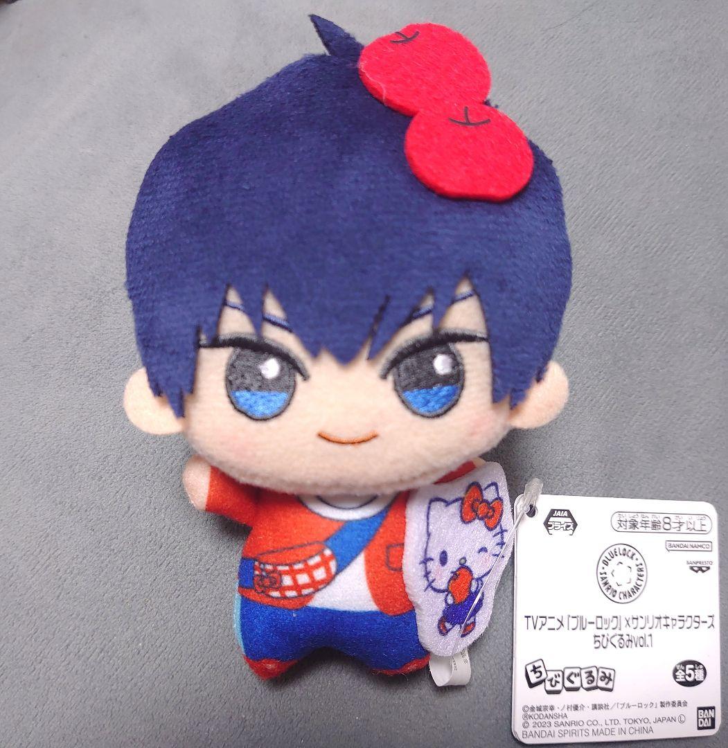 ブルーロック × サンリオ ちびぐるみvol.1 潔世一 ① TVアニメ ブルーロック ちびぐるみvol 1 潔世一｜Yahoo!フリマ（旧