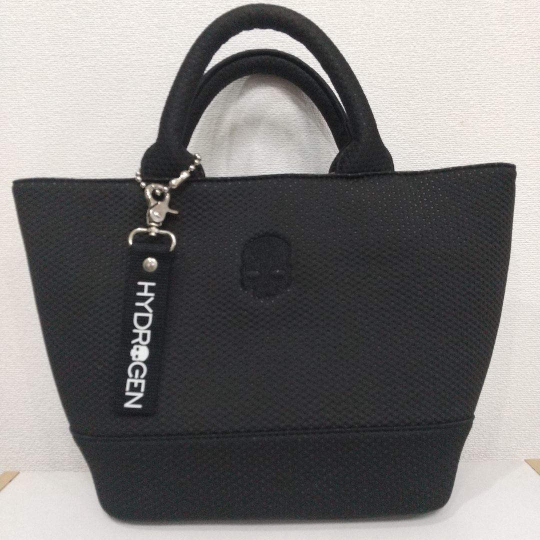 HYDROGEN　カートバッグGOLF　ブラック　メッシュ　ゴルフ　トートバック