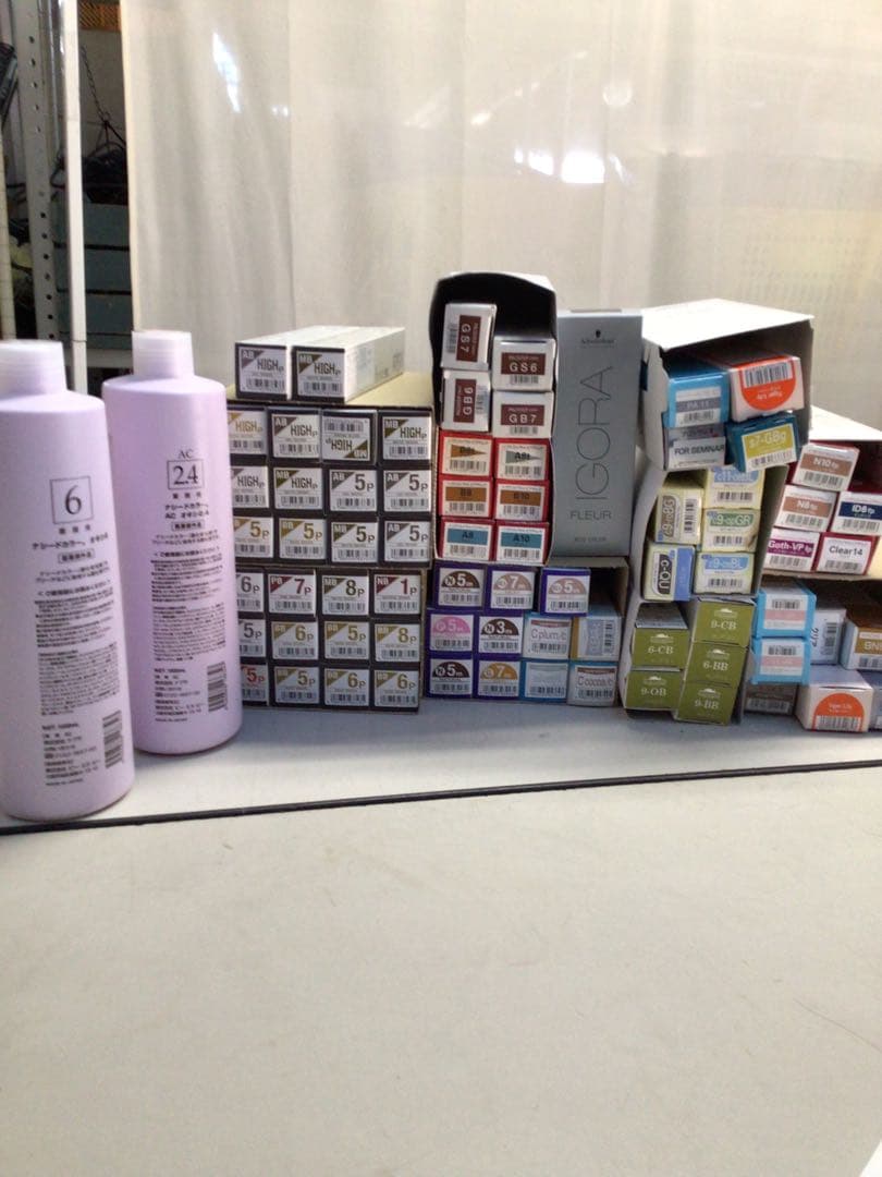 ヘアカラー剤　まとめて　業務用　美容室専用　未開封