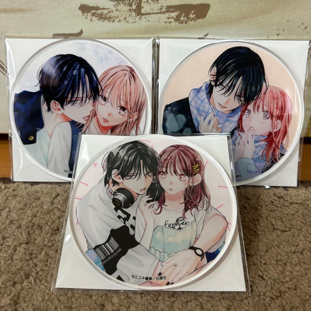 春の嵐とモンスターコラボカフェ アクリルコースター3種類 - メルカリ