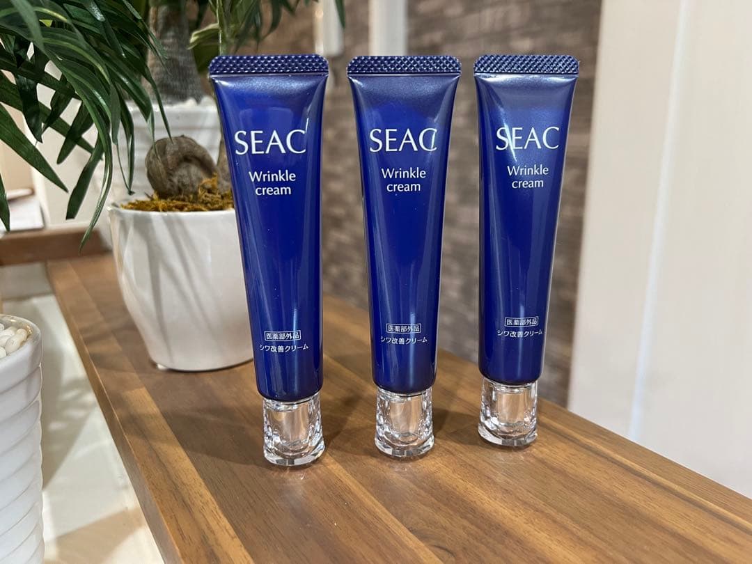 SEAC 濃厚！薬用リンクルクリーム　25g ３本