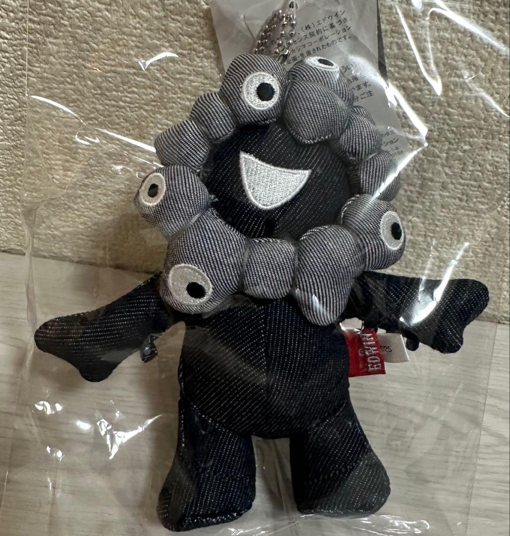 エドウィンミャクミャク EDWIN コラボ 黒ミャク ボールチェーン