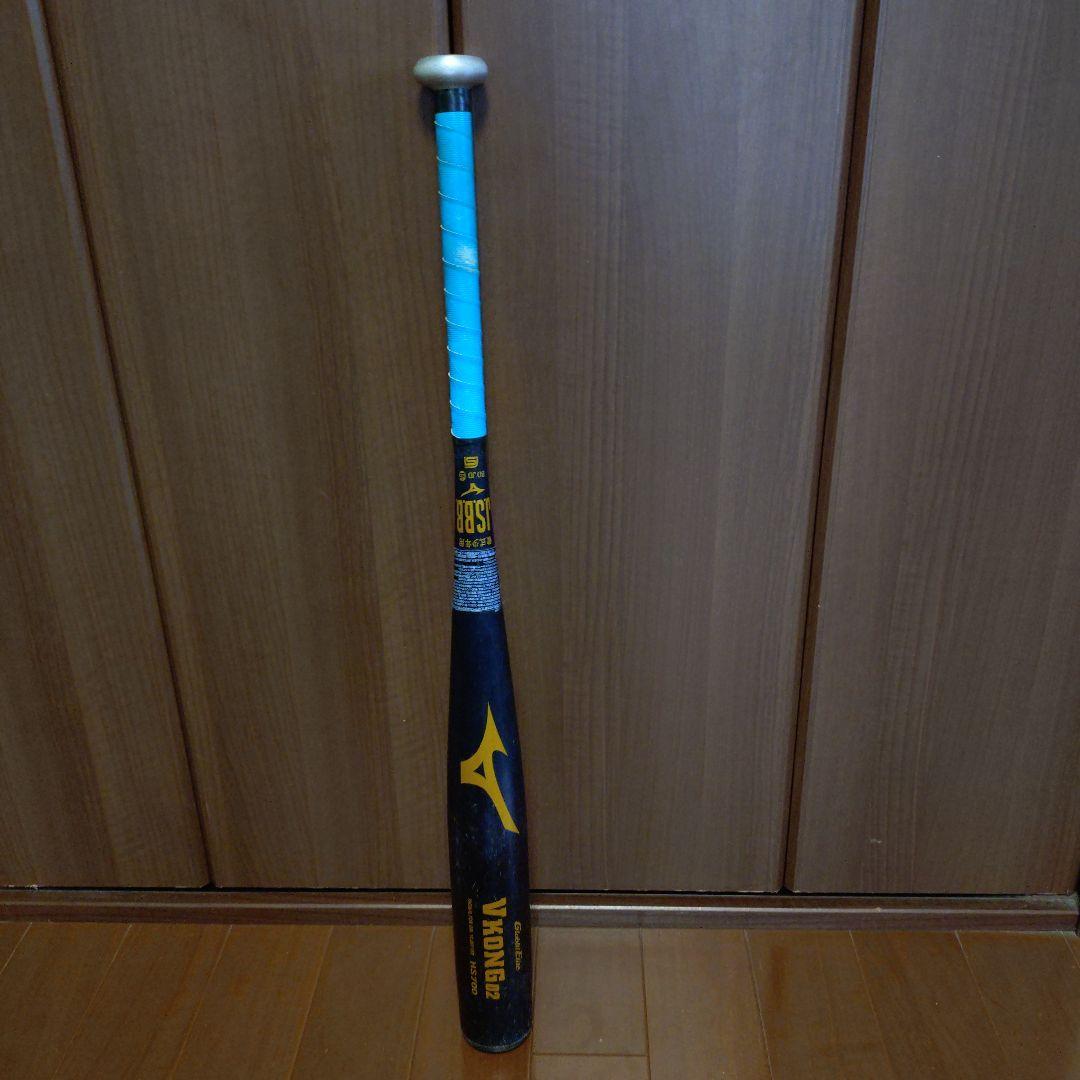 Mizuno VronG02 軟式バット MIZUNO（ミズノ） 軟式用 Vコング02 軟式 バット V KONG 02 ゴールド