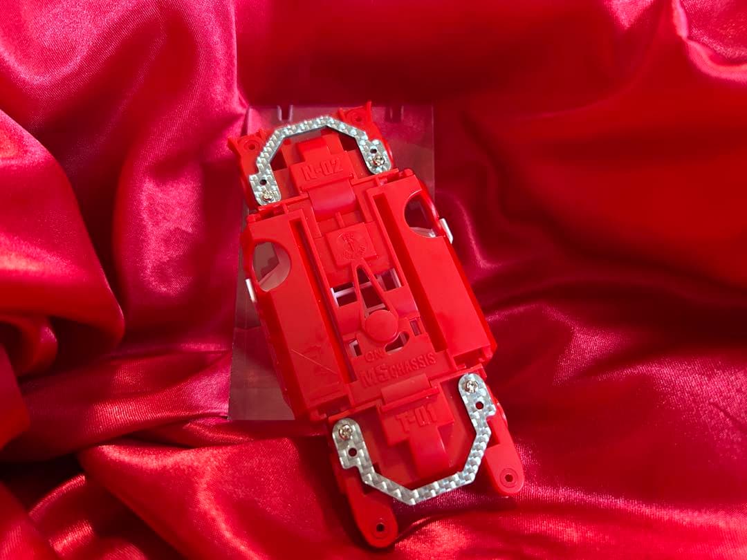 No．1 ミニ四駆 MSフレキ レッドシャーシ パーフェクトセット - メルカリ