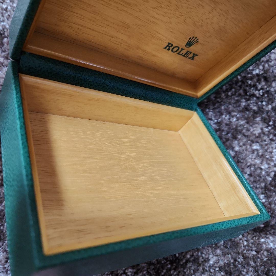 専用A⑧ロレックス ROLEX レザーケース 緑 68.00.71