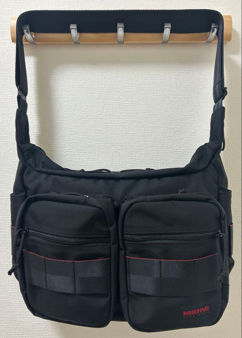 ぷ*時様 300円スタート【未使用級 超美品】ブリーフィング 黒 USA製 現行