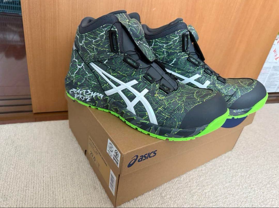 安全靴 ASICS WINJOB CP304 BOA MAGMA