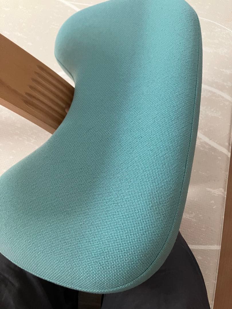 バランスチェア イージー 座椅子 アクアブルー