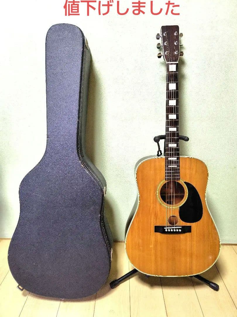 寺田楽器　ダブルホールギター　WSF30