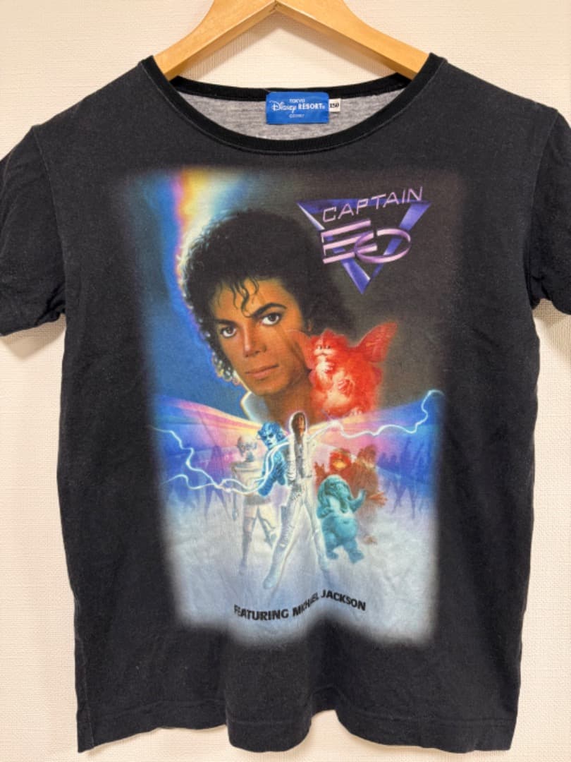 【レア】東京ディズニーランド キャプテンEO（マイケル・ジャクソン） Tシャツ