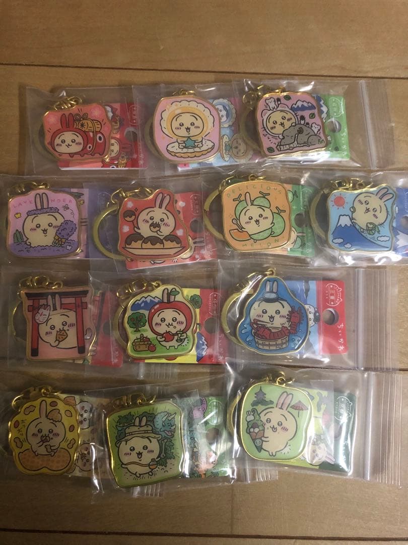 ちいかわ　ご当地キーホルダー　24個セット　うさぎ