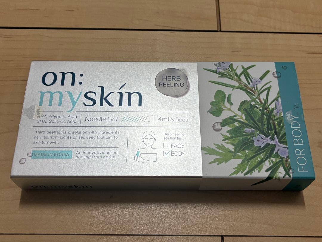 on: myskin ハーブピーリング 4ml x 8個 - メルカリ
