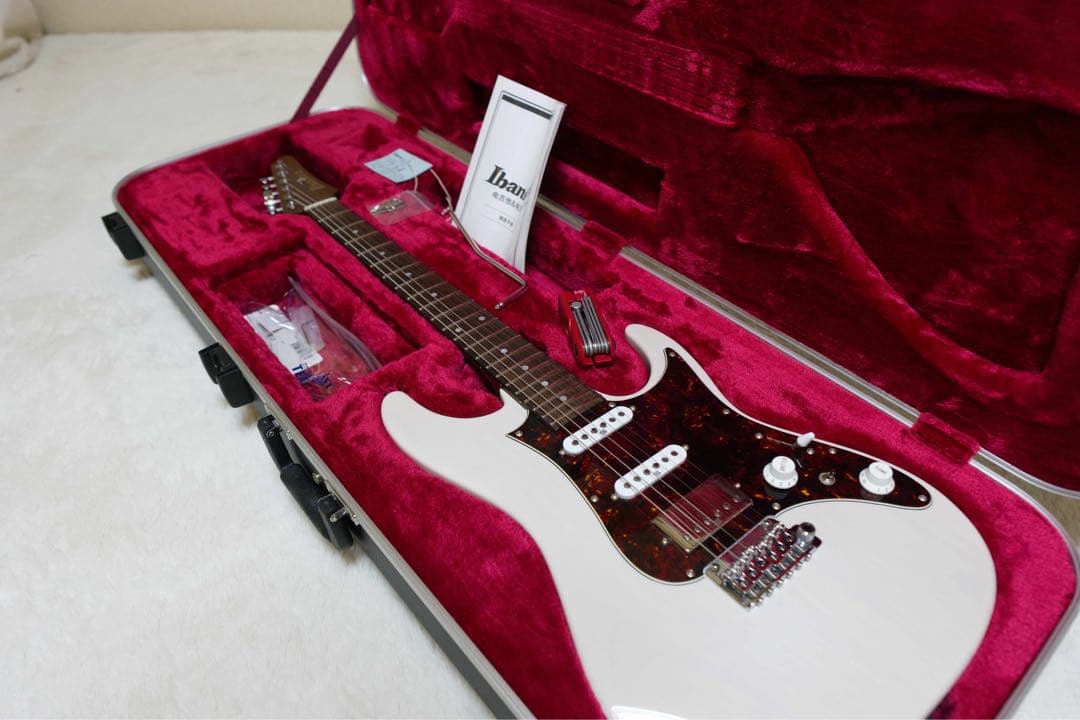 ギター Ibanez Prestige AZ2204N-AWH Ibanez Prestige AZ2204N Electric Guitar Prussian Blue Metallic