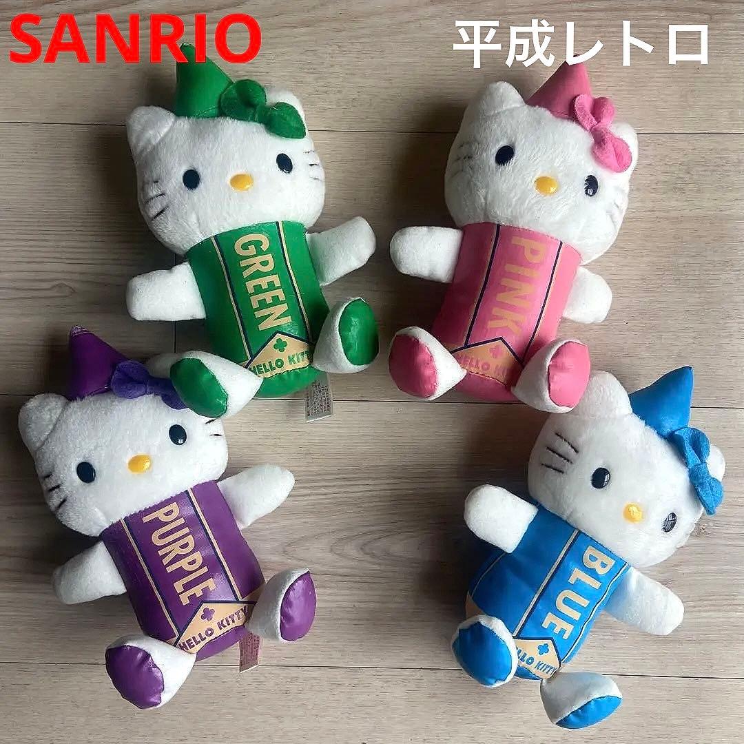 サンリオ ハローキティ カラフル えんぴつぬいぐるみ 平成レトロ 当時
