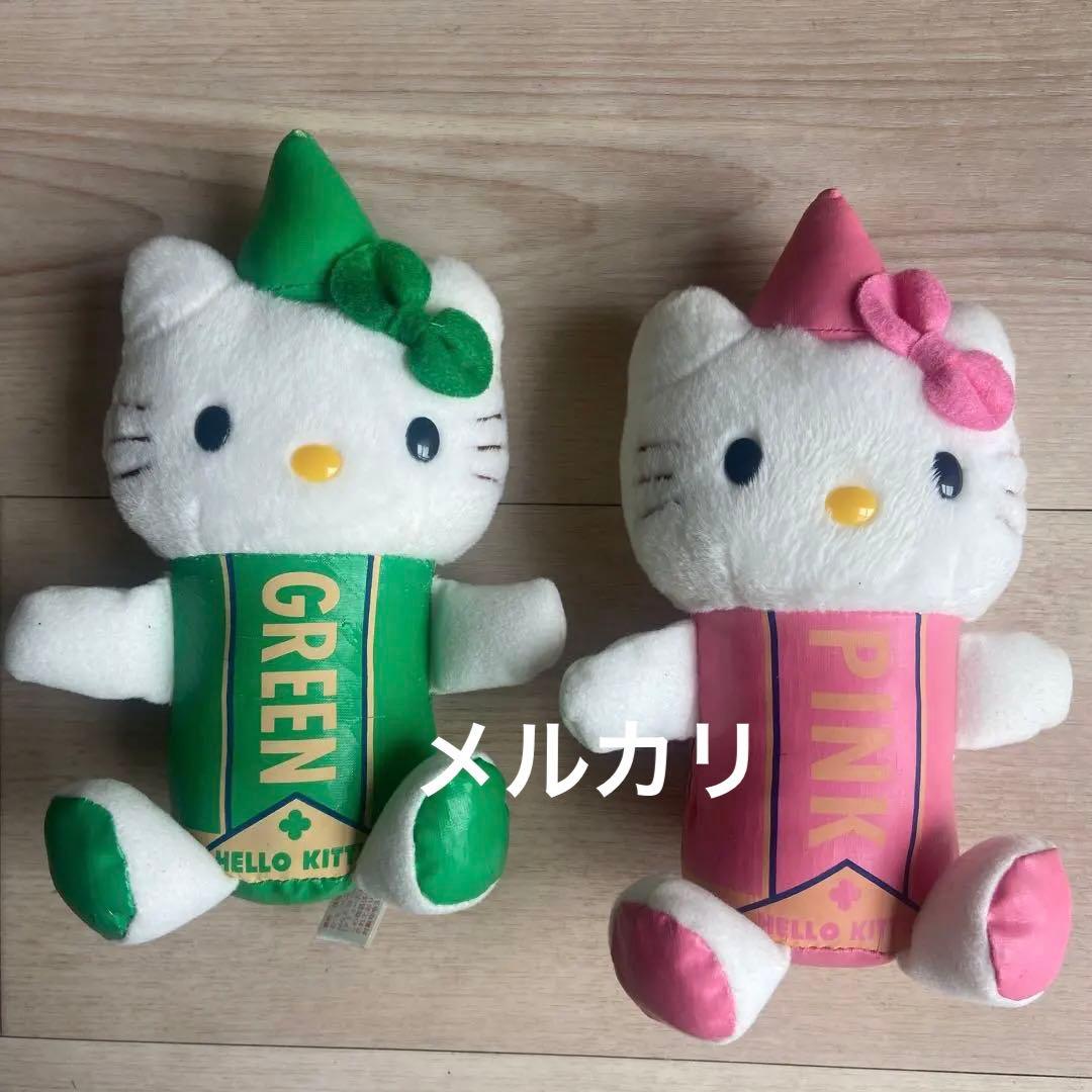 サンリオ ハローキティ カラフル えんぴつぬいぐるみ 平成レトロ 当時