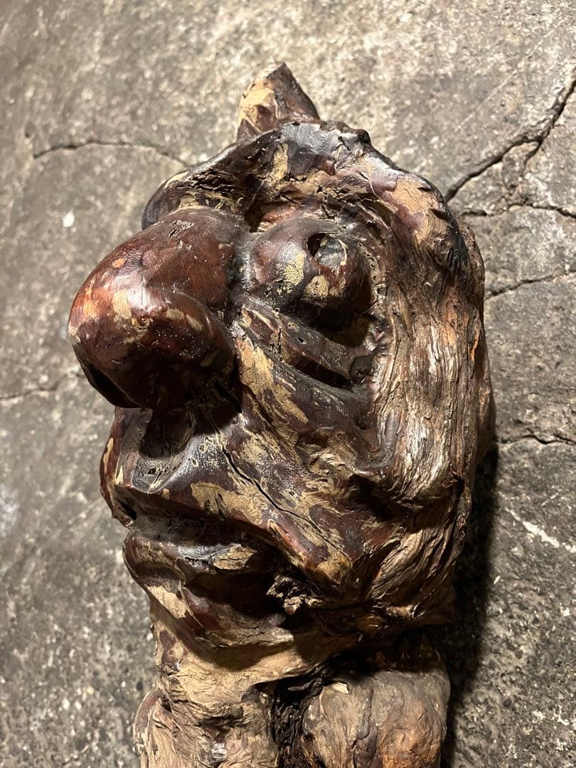 骨董　瘤杢　作者年代不明 価格応相談