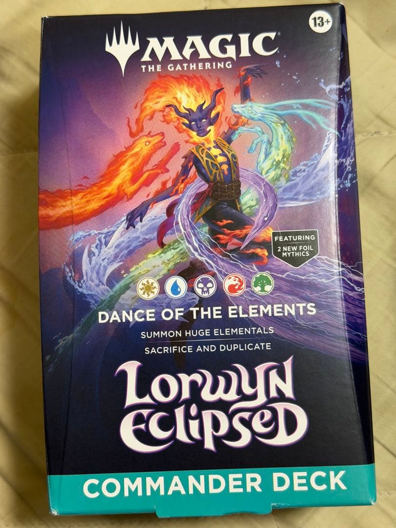 【新品未開封】(英語版)ローウィンの昏明 統率者デッキ エレメンタルの舞踊 mtg 新品 エレメンタルの舞踊 英語版 統率者デッキ ecc ローウィンの昏