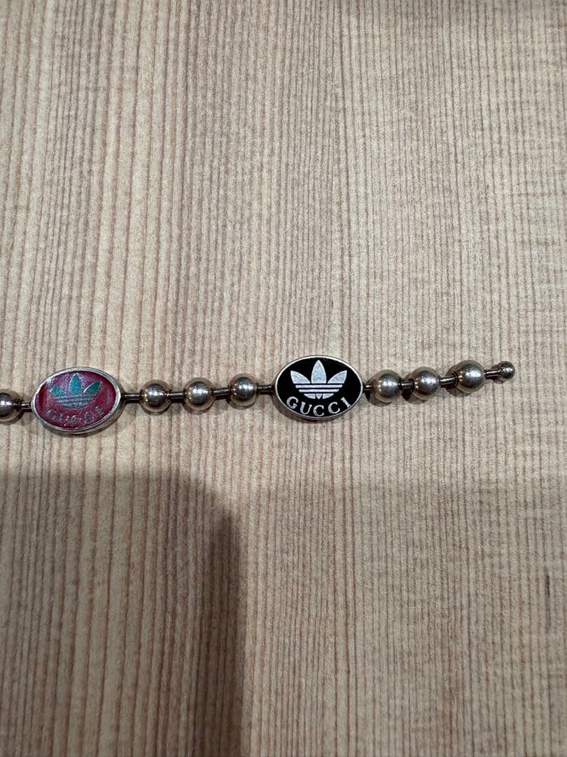 Gucci x adidas ボールチェーンブレスレット