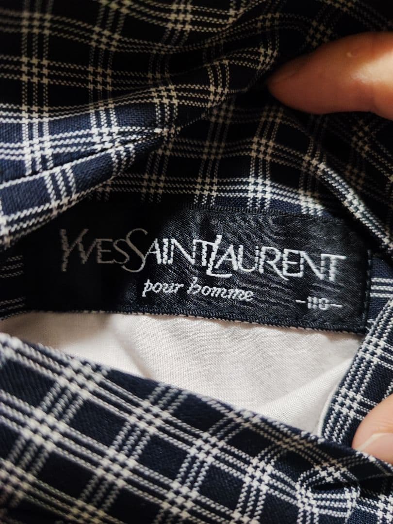 80s YVES SAINT LAURENT リバーシブルスウィングトップ
