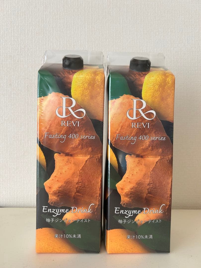 新品】正規品 REVI 酵素ドリンク400 柚子ジンジャー 2本セット - メルカリ