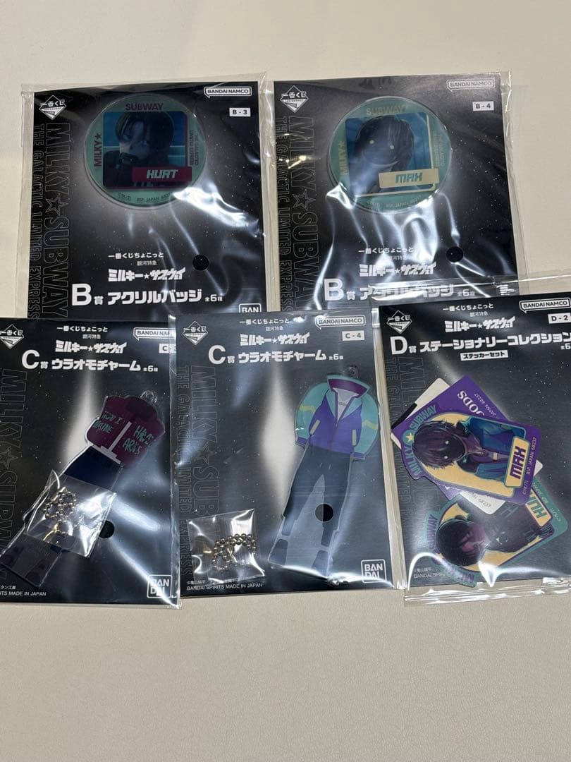 一番くじちょこっと 銀河特急 ミルキー☆サブウェイ カート Max F