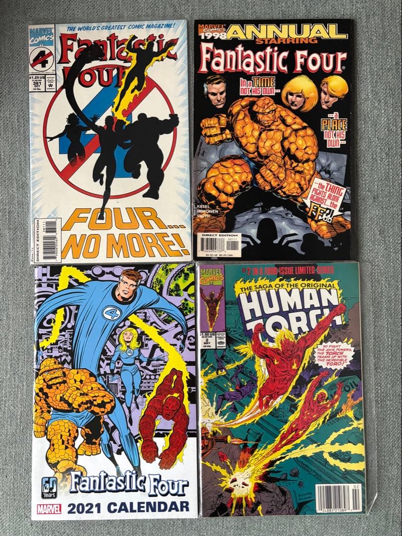 ファンタスティックフォー アメコミ3冊+おまけ - メルカリ