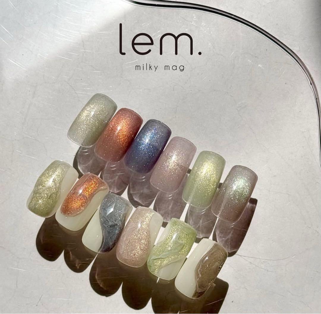 lem. ミルキー マグ 楽天市場】lem. レム ミルキーマグジェル 全6色 7g my-01~06
