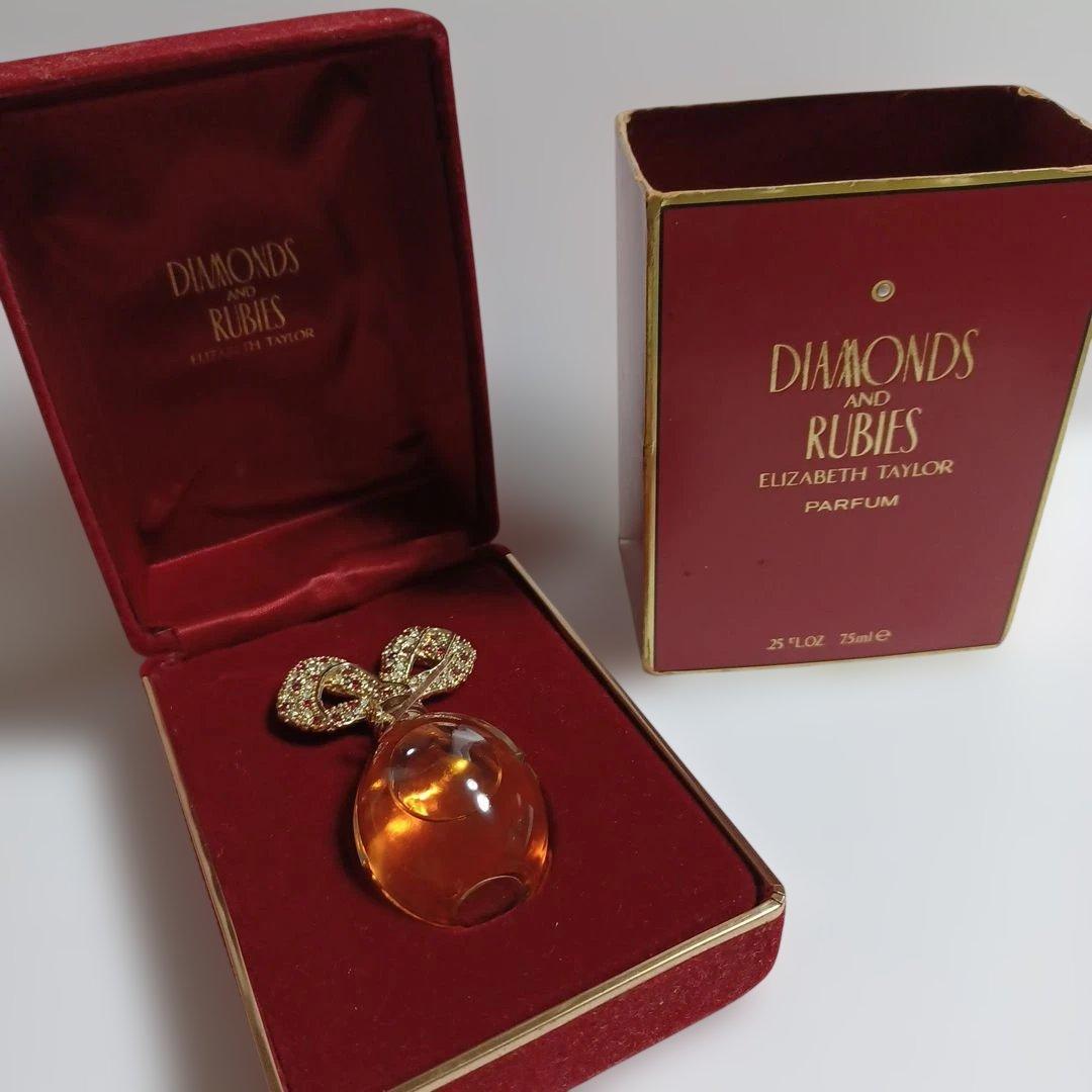エリザベステイラー　香水　ダイヤモンド&ルビー　7.5ml　PARFAM