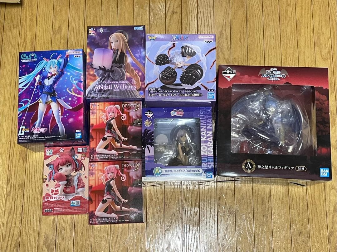 プライズフィギュア　まとめ売り　１番くじセット売り　８点