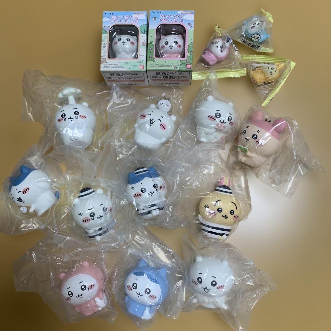 ちいかわ　ハチワレ　うさぎ　かぶとむし　寄生　フィギュア　ドール　まとめ売り