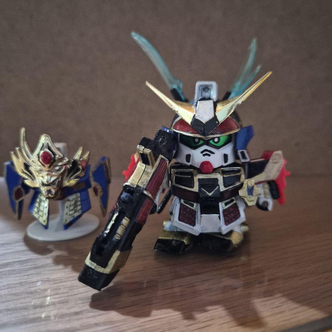 SDガンダムBB戦士 武者アレックス　武者荒烈駆主　全塗装　塗装済み