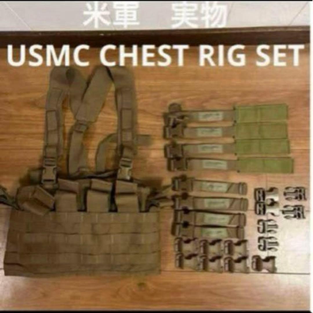米軍　実物　USMC CHEST RIG SET コヨーテ　送料無料