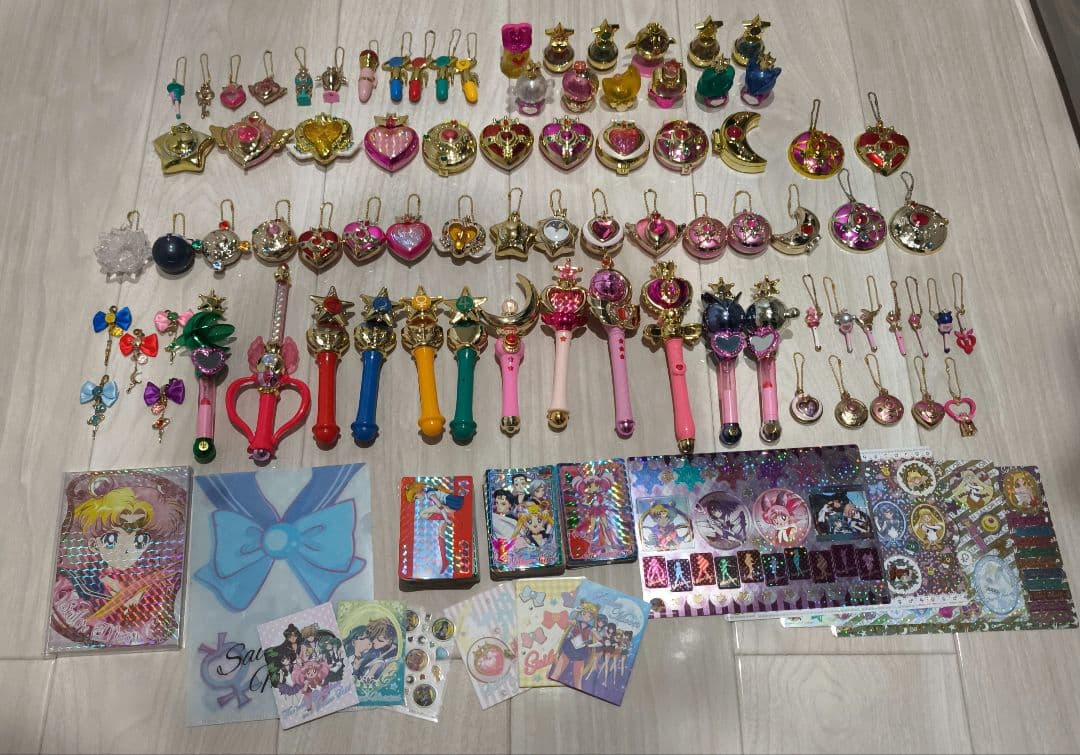 セーラームーン　ガチャ　まとめ売り　93点 セーラームーン ガチャガチャ 一番くじ 95点 まとめ売り - メルカリ