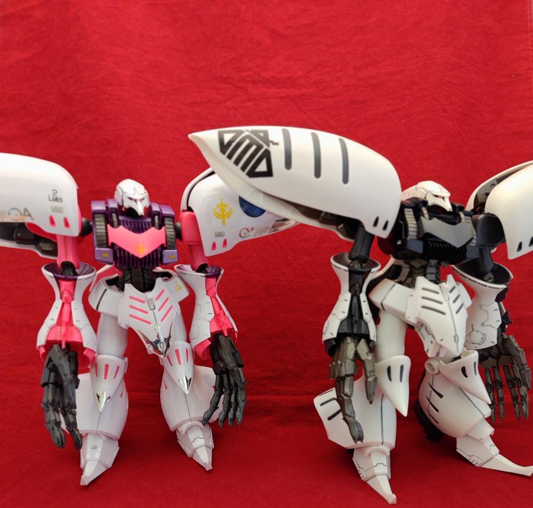 の*ま様 MG キュベレイ・アンリベール&キュベレイダムドまとめ売り 組立済み GHLの作例から商品化へ――プレミアムバンダイの新製品「MG 1/100
