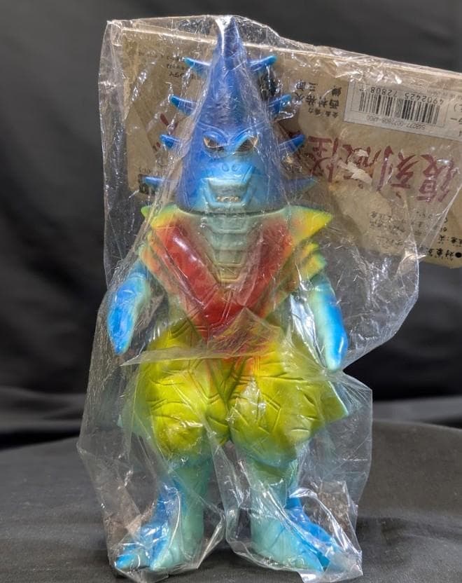 ササヒラー「帰ってきたウルトラマン」登場宇宙人（ブルマァク復刻）ソフビ未開封 ブルマァク 『ササヒラー』 個人彩色 カスタム ソフビ 帰ってきた