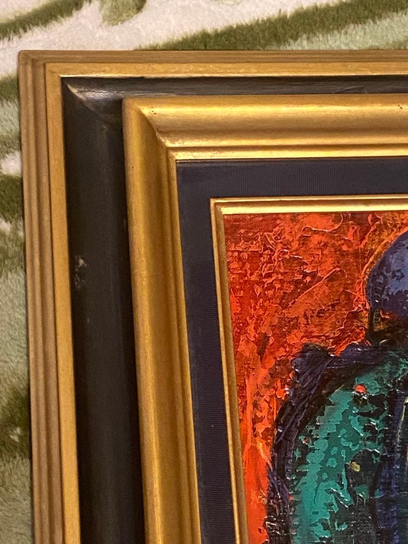 アンリ・ダンティ 油絵 ピエロ 送料込み - メルカリ