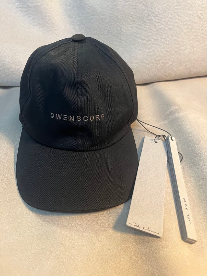 新品Rick Owens リックオウエンス キャップOWENSCORP CAP - メルカリ