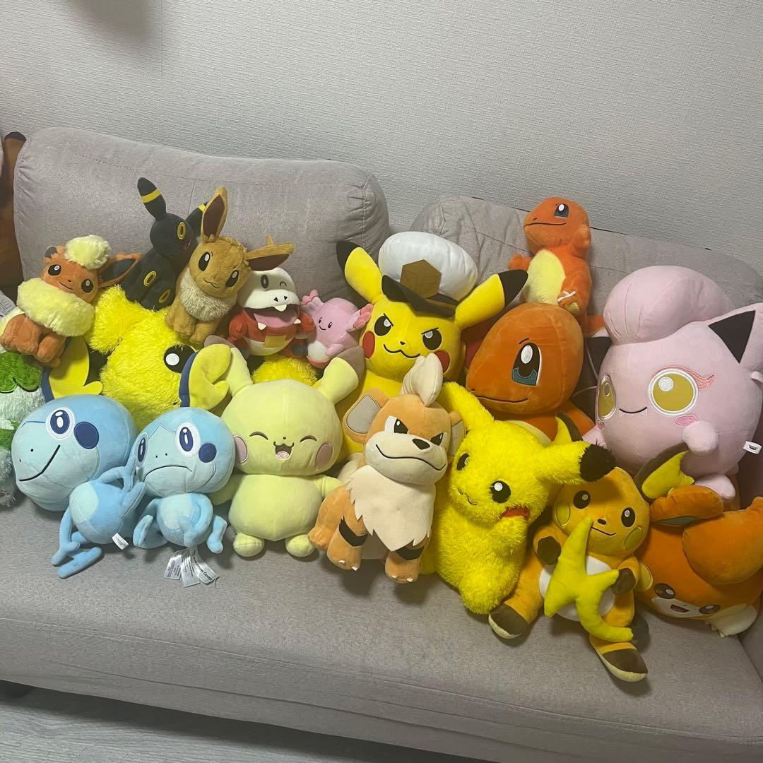 ポケットモンスター ポケモン ぬいぐるみ まとめ売り 22点セット