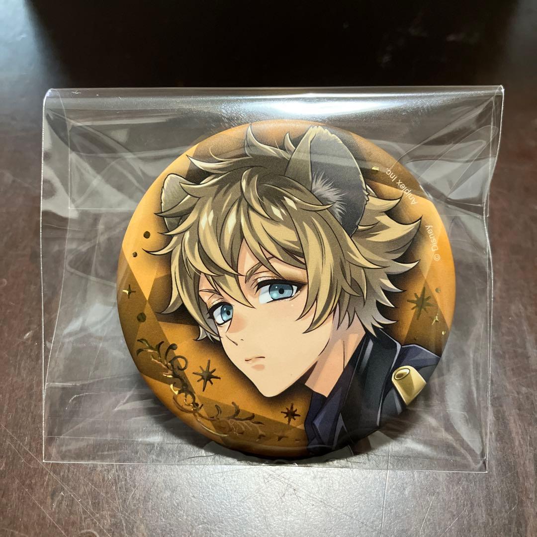 ツイステ展 5周年 ブレイジングジュエル ラギー 缶バッジ - メルカリ