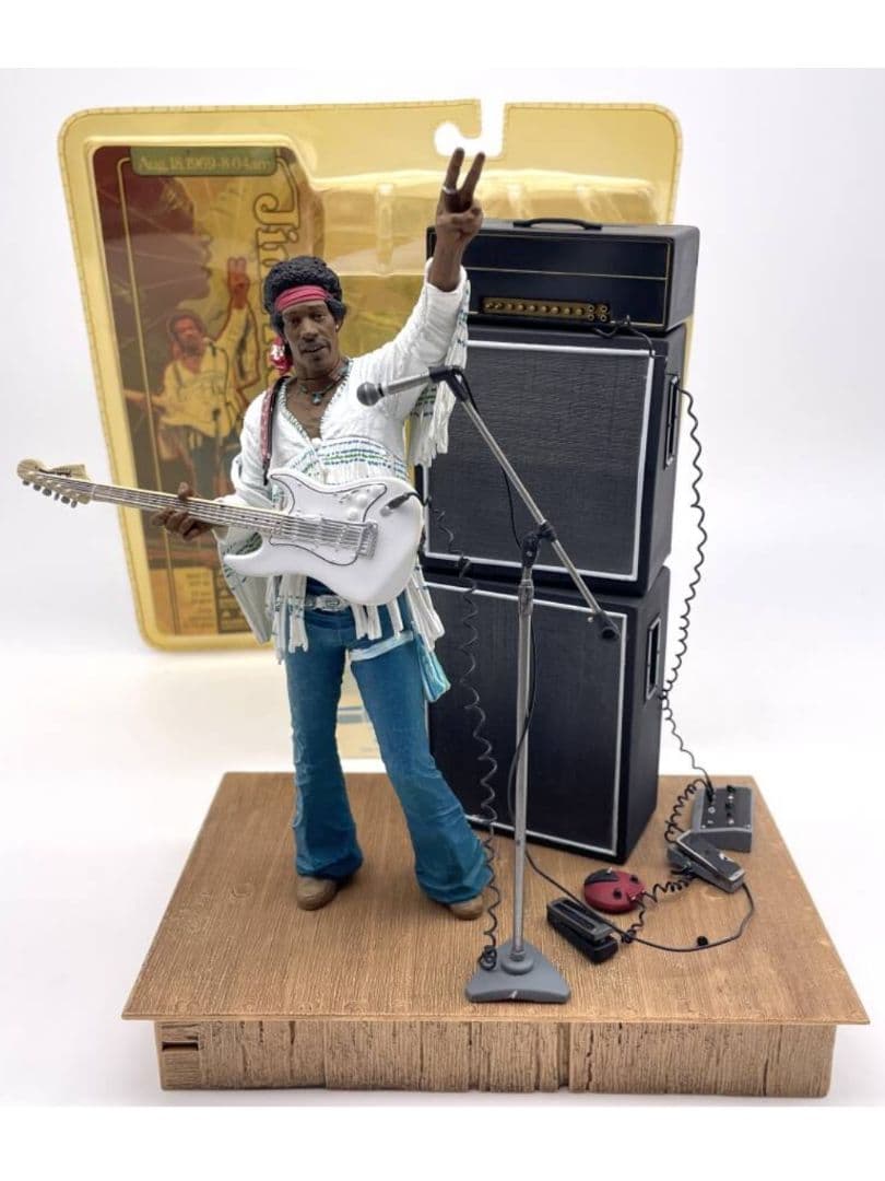 ジミ•ヘンドリックス フィギュア ジミ・ヘンドリックス フィギュア - メルカリ