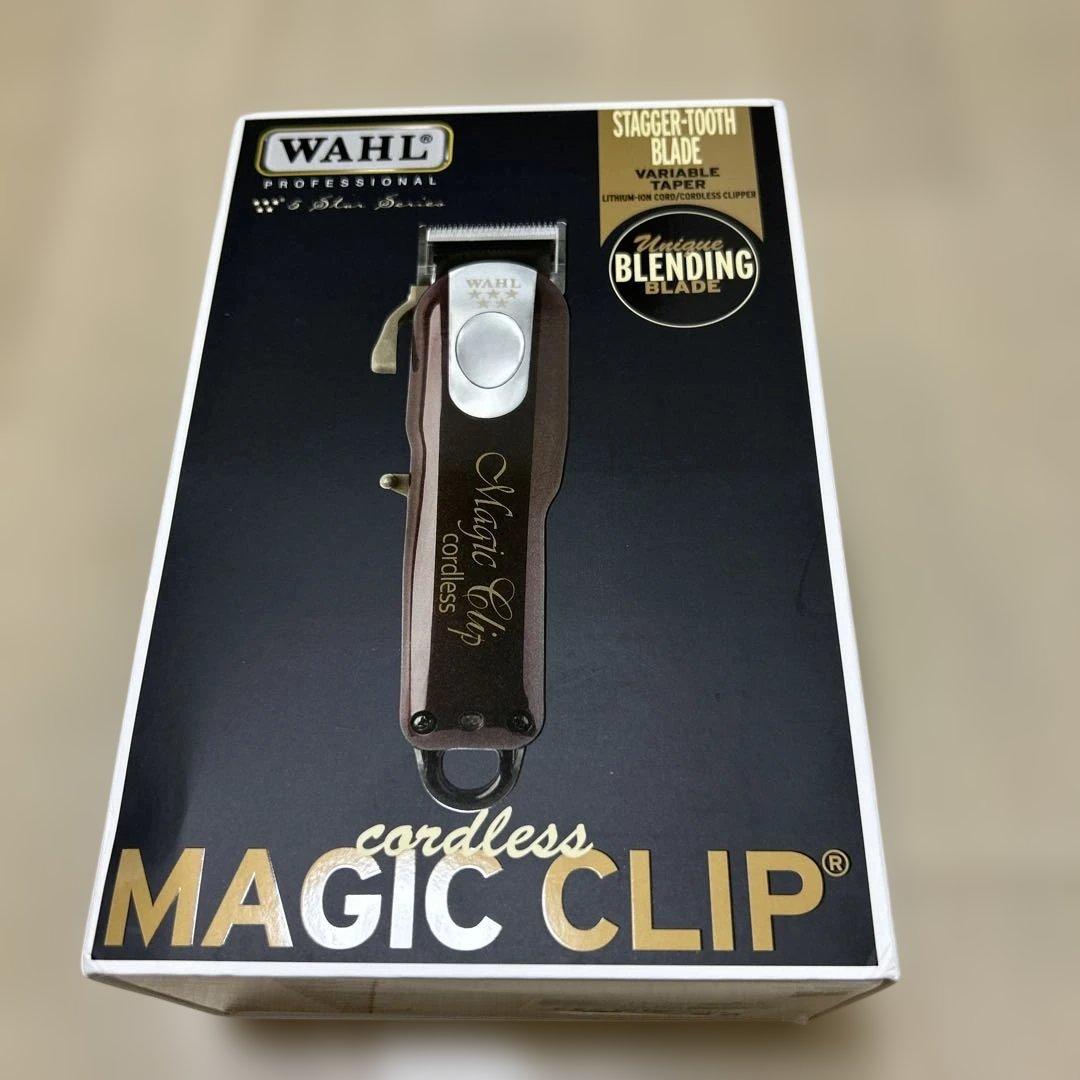 未使用品WAHL Magic Clip コードレスバリカン　レッド