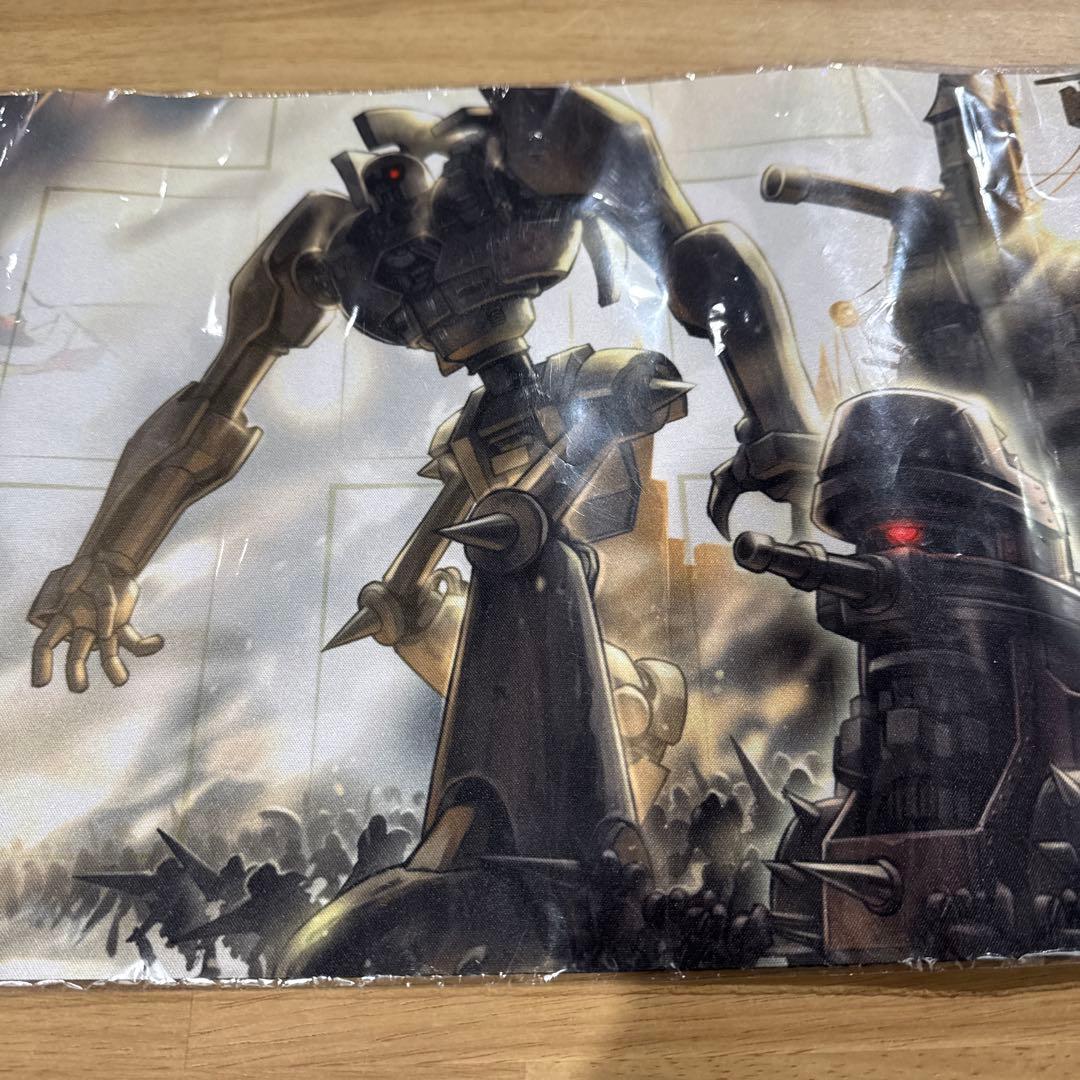 遊戯王ycsj アンティーク・ギア 古代の機械 プレイマット - メルカリ