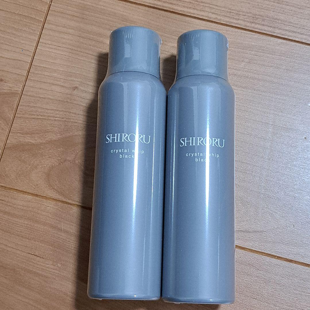 SHIRORU crystal whip black 120g 2本セット - メルカリ