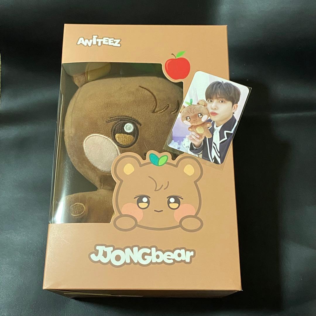ATEEZ ジョンホ ANITEEZ チョンベア ぬいぐるみ - メルカリ