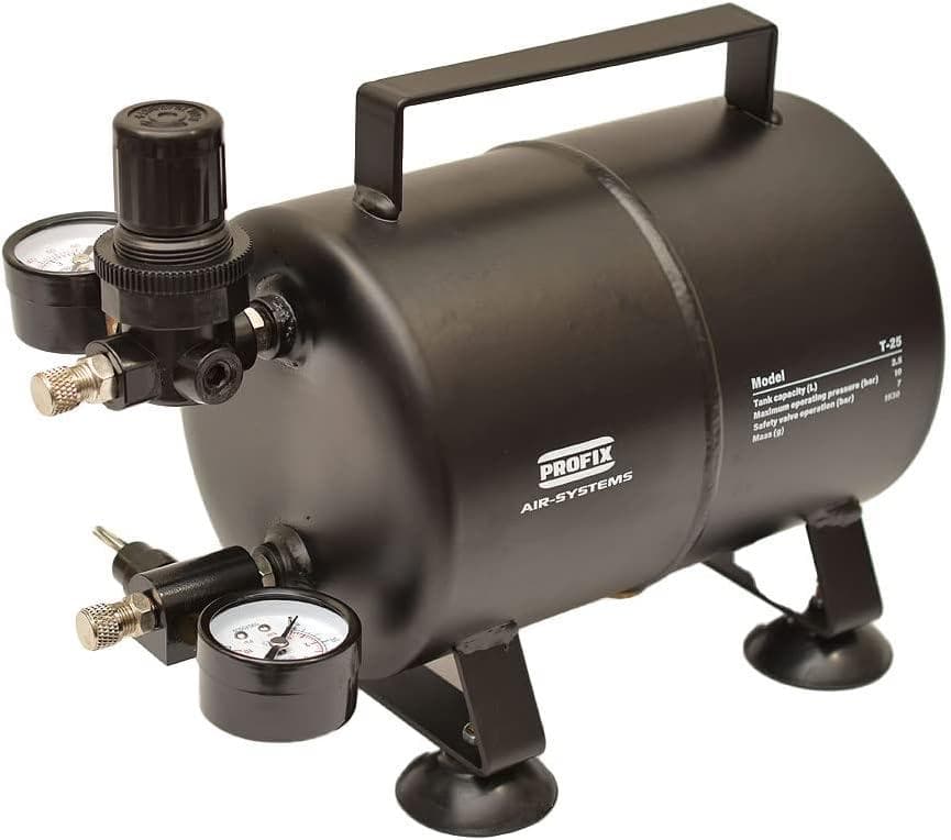 【開封・未使用】PROFIX エアブラシ用 エアータンク T-25 2.5L