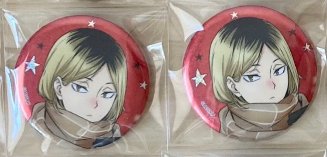 ハイキュー コスモワールド ホログラムカンバッジ 缶バッジ 孤爪研磨 2