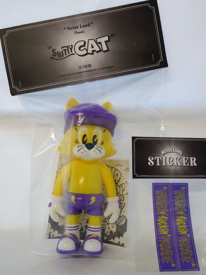 Noise Land SHITTY CAT ワンフェス NoiseLand デザフェス61 にて発売‼️／ 7/5(土)・6(日) @東京ビッグサイト 西館4F