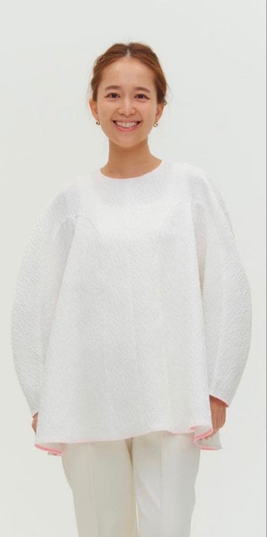 yori フクレヨークフレアブラウス 36サイズ